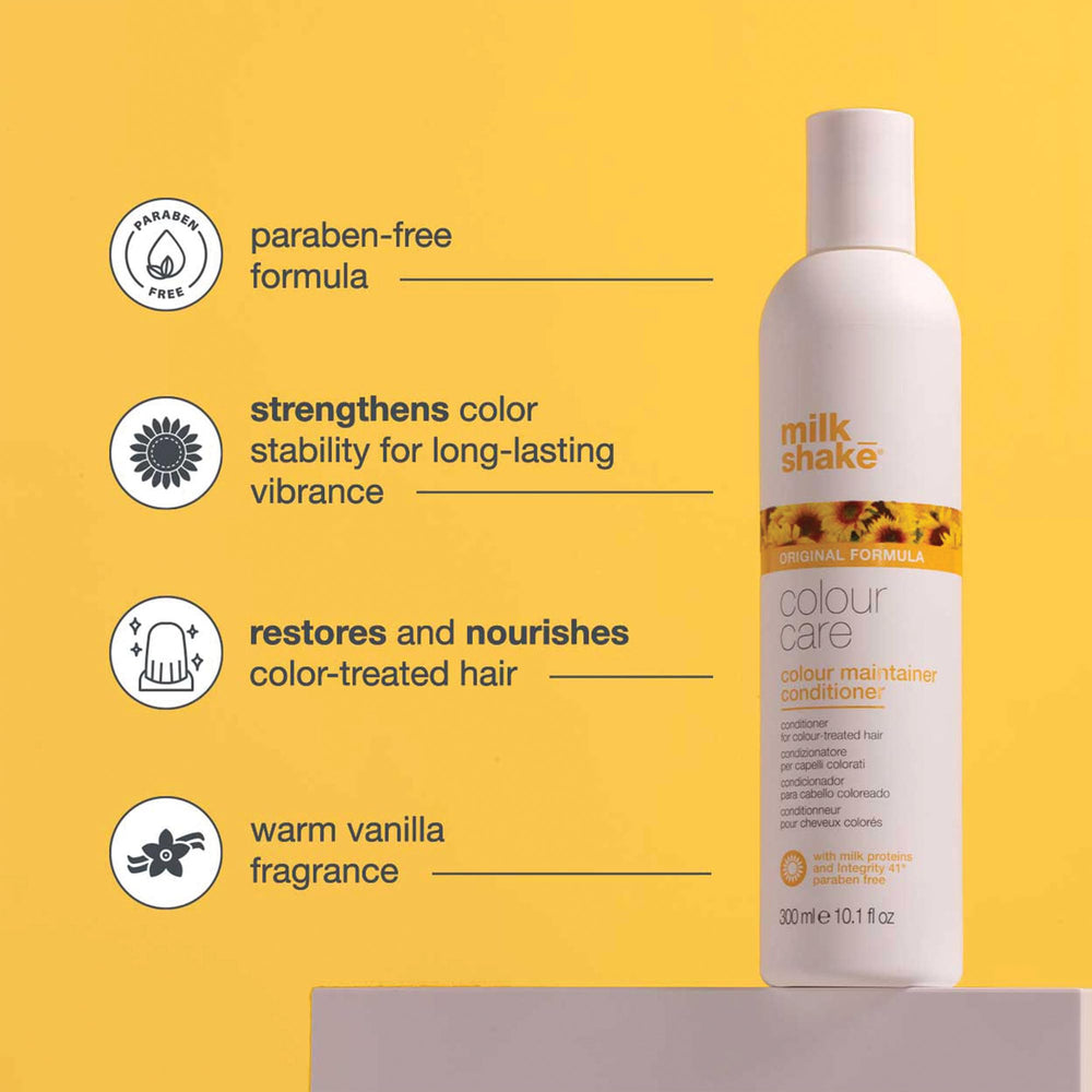milk_shake Color Maintainer Conditioner on hair during application aids detangling