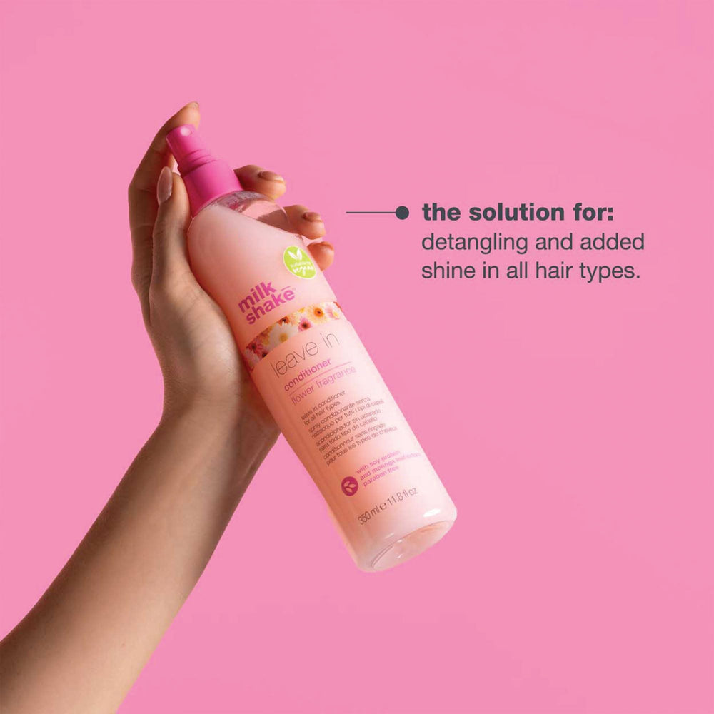Milk Shake Hair Hydration Mist delivers moisture without heaviness.