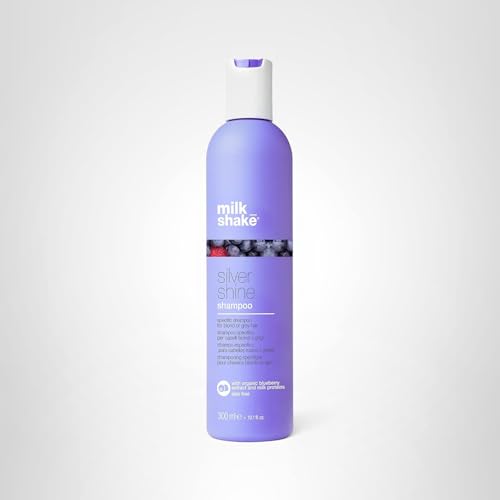 Milk Shake Silver Shine Shampoo packaging photo communicates premium color-safe care.