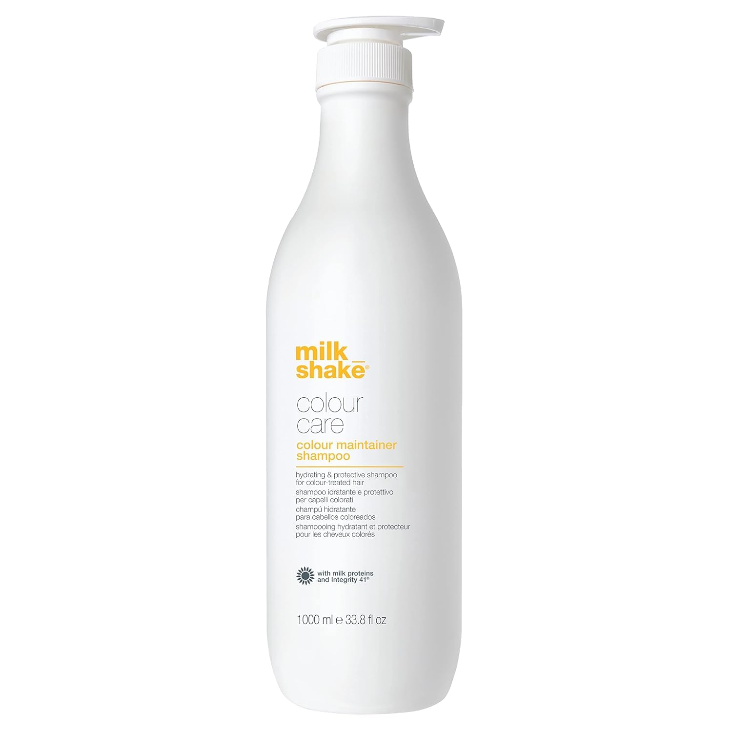 milk_shake Color Maintainer Shampoo bottle showing color protection for treated hair