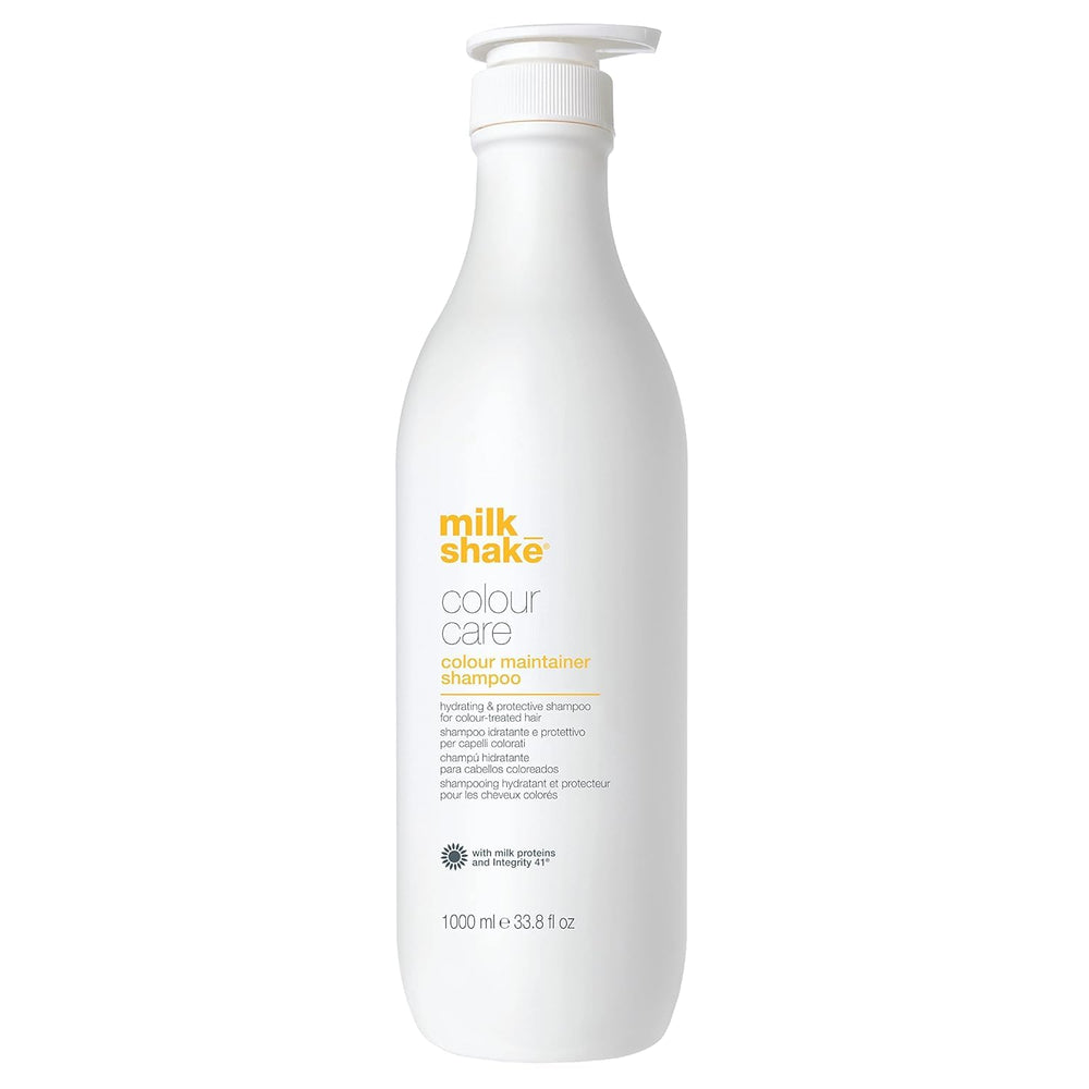 milk_shake Color Maintainer Shampoo bottle showing color protection for treated hair