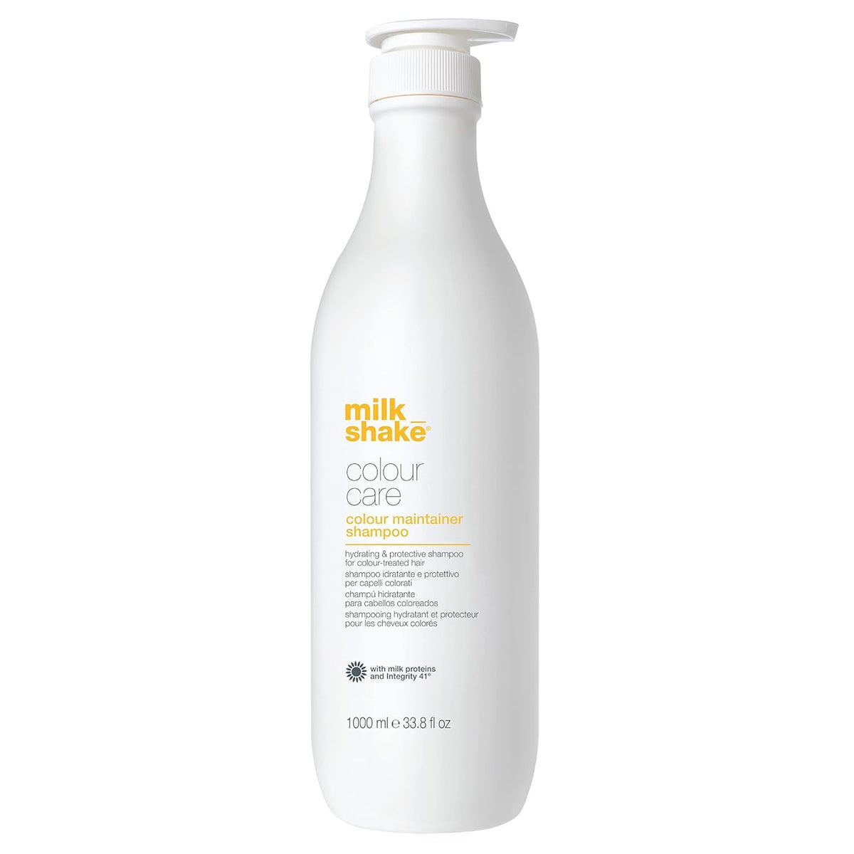 milk_shake Color Maintainer Shampoo bottle showing color protection for treated hair