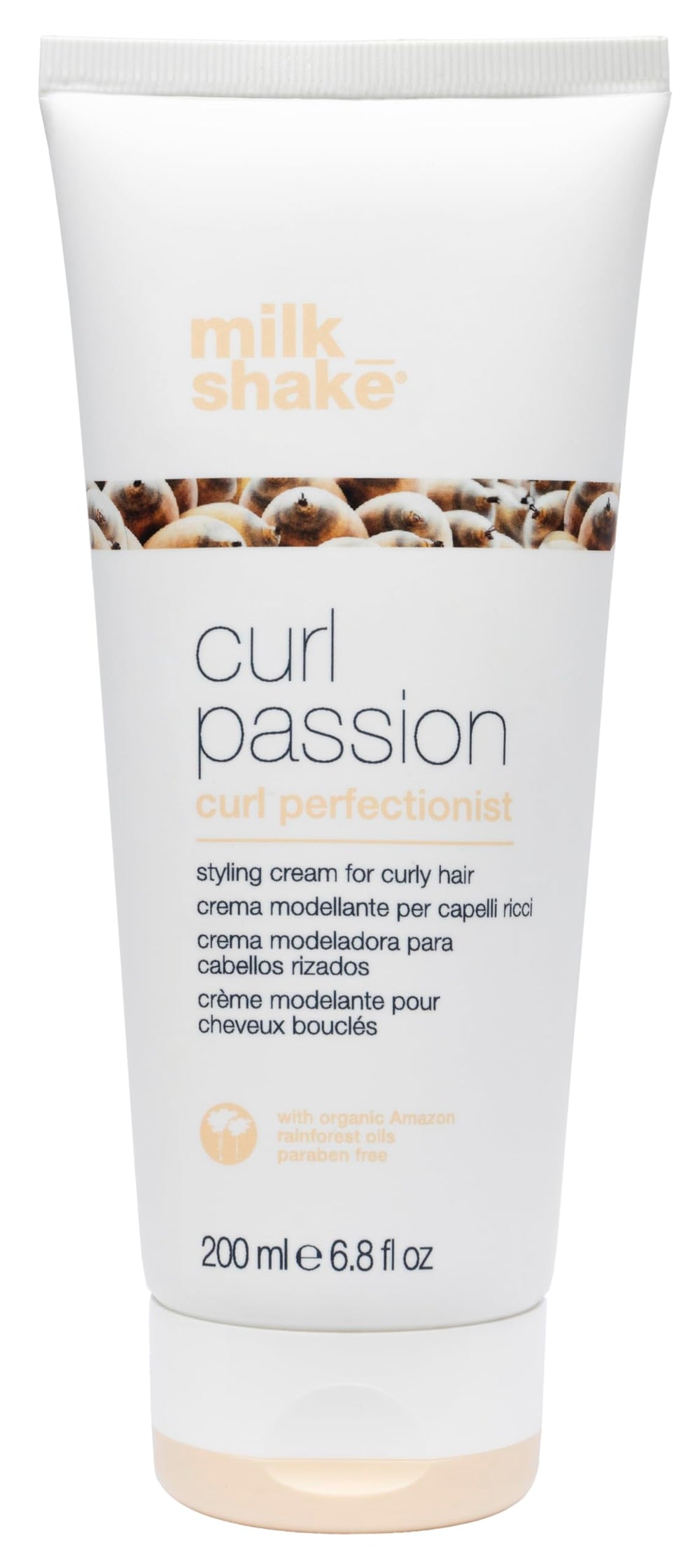 milk_shake Curl Passion Perfectionist cream defines curls and banishes frizz for lasting shape