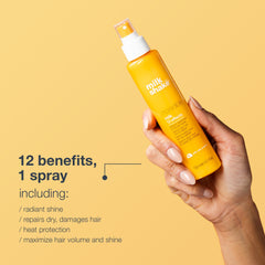 milk_shake Incredible Milk spray-dispense highlights easy, even distribution for smoother detangling.