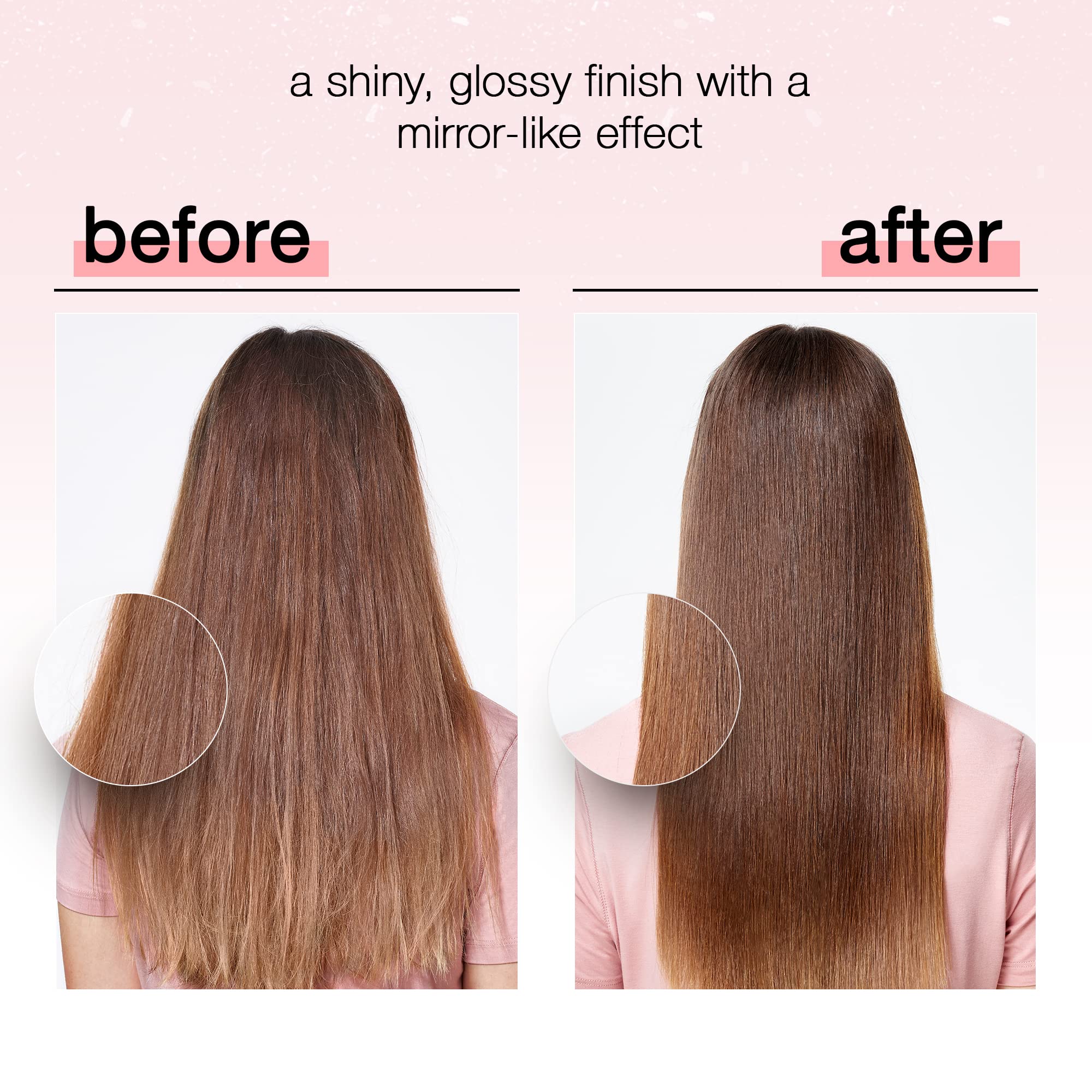 Milk_shake Lifestyling Amazing spray demonstrates quick-drying and glossy finish.