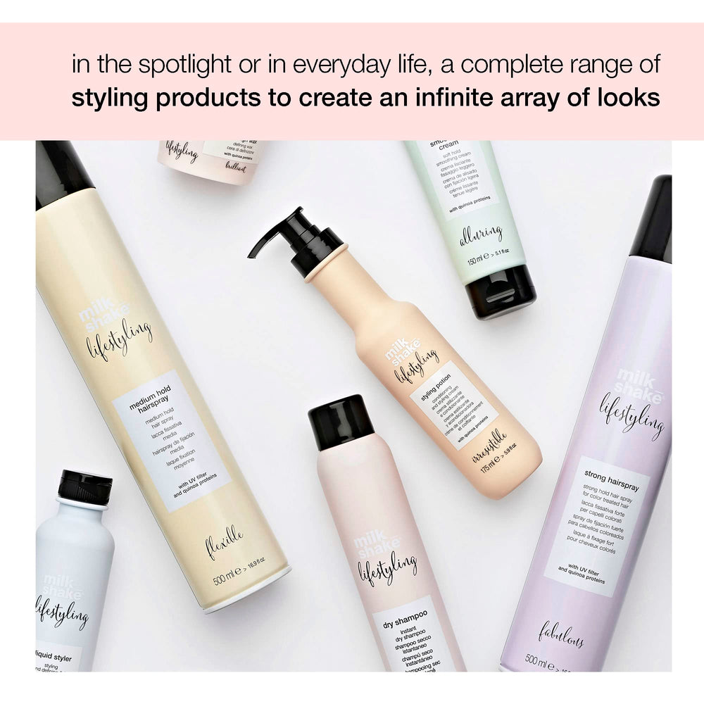 milk_shake Lifestyling Dry Shampoo for blonde hair with soft feel.