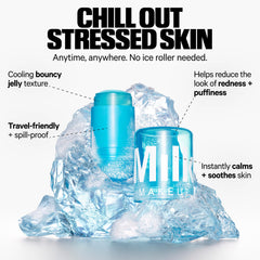 Milk Makeup Cooling Water Jelly Ice Serum glide-on application for soothing refreshment