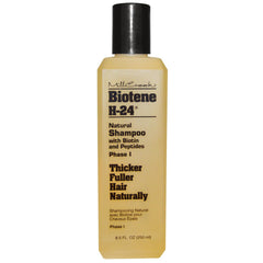 Acondicionador Mill Creek Biotene H-24 en botella para cabello suave y manejable.