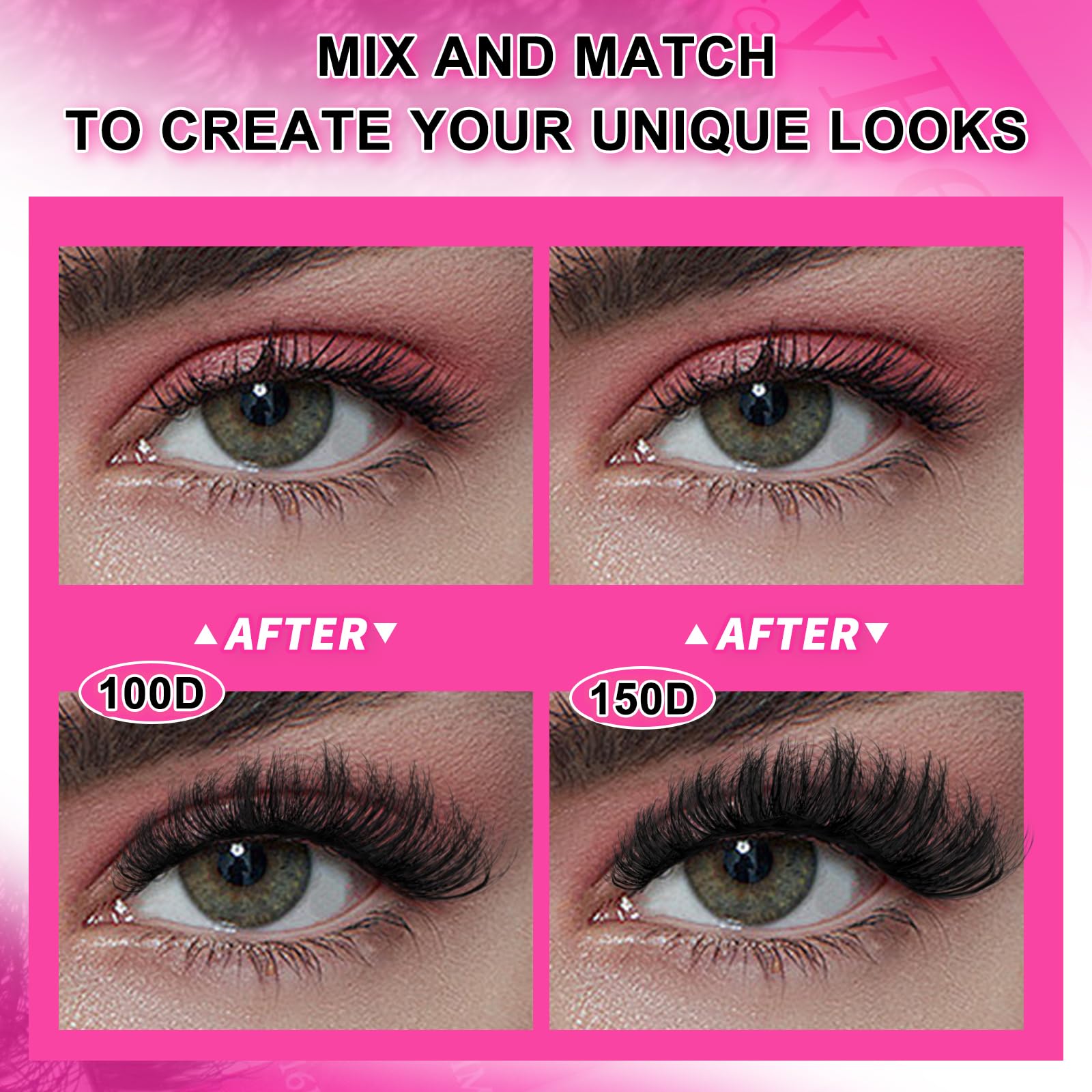 MilyBest Fluffy Lash Clusters 14mm length for soft dramatic wispy vibe