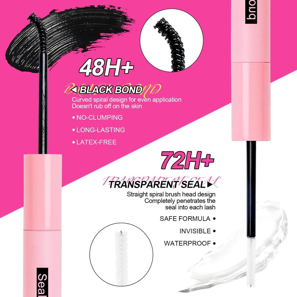 MilyBest Fluffy Lash Clusters Kit flexible thin band for all-day comfort