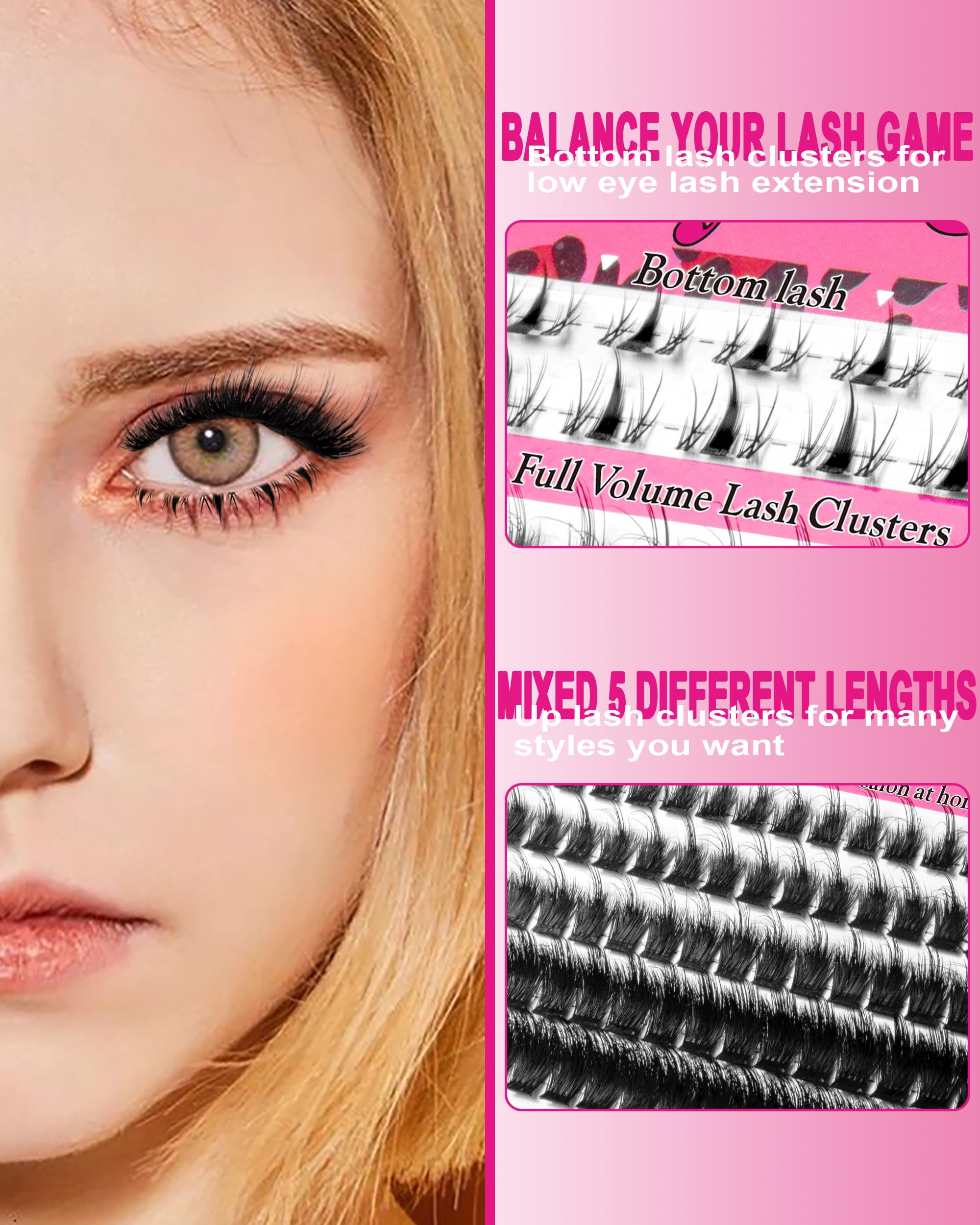 MilyBest Spiky Lashes 10mm with D-curl ready for subtle drama.