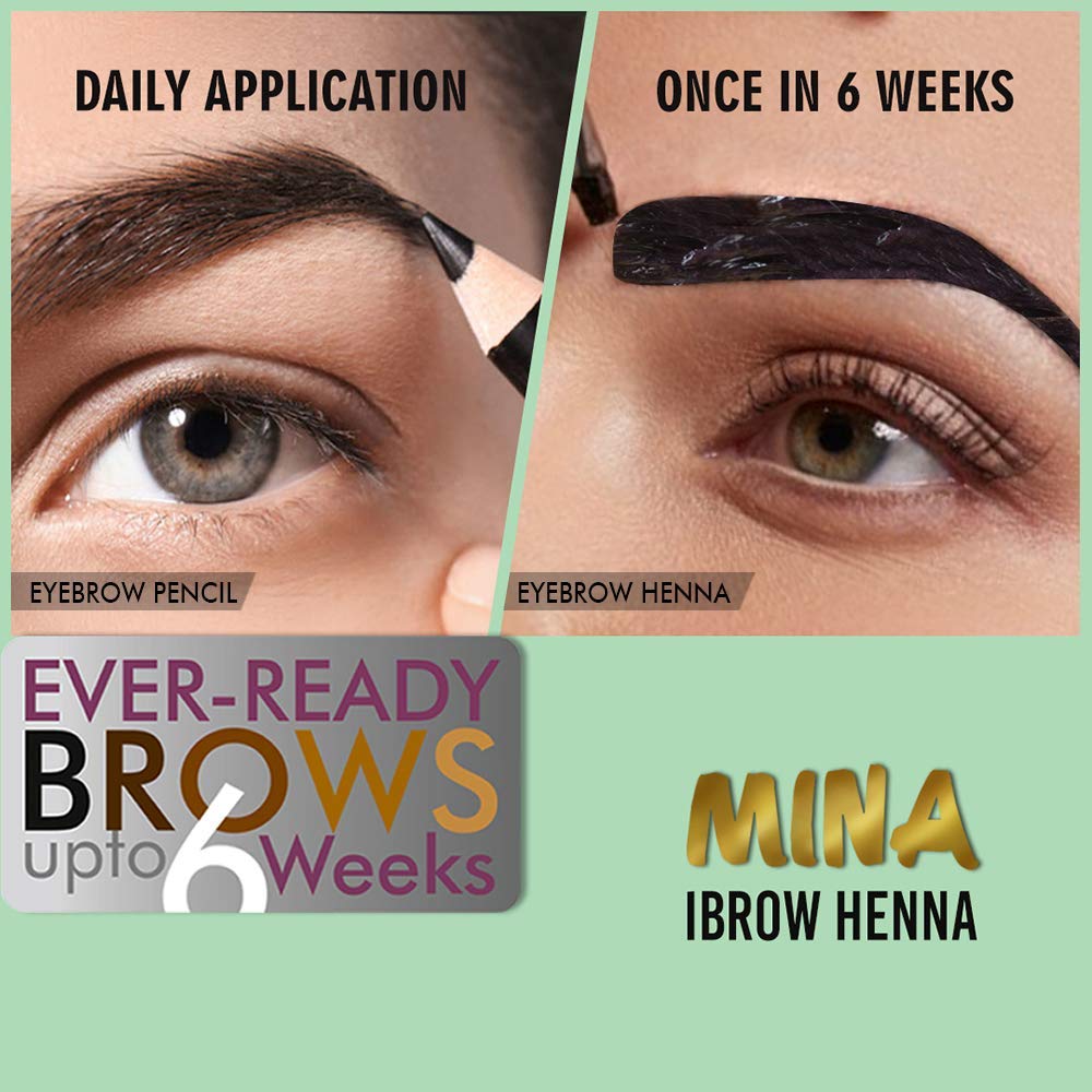 MinaiBrow aplicación rápida para canas con color natural.
