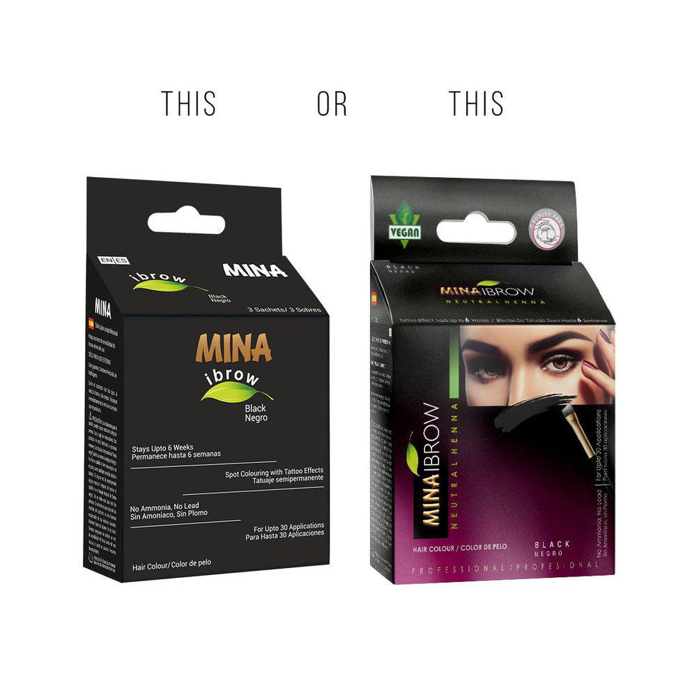MinaiBrow cobertura de canas al 100% para un aspecto natural