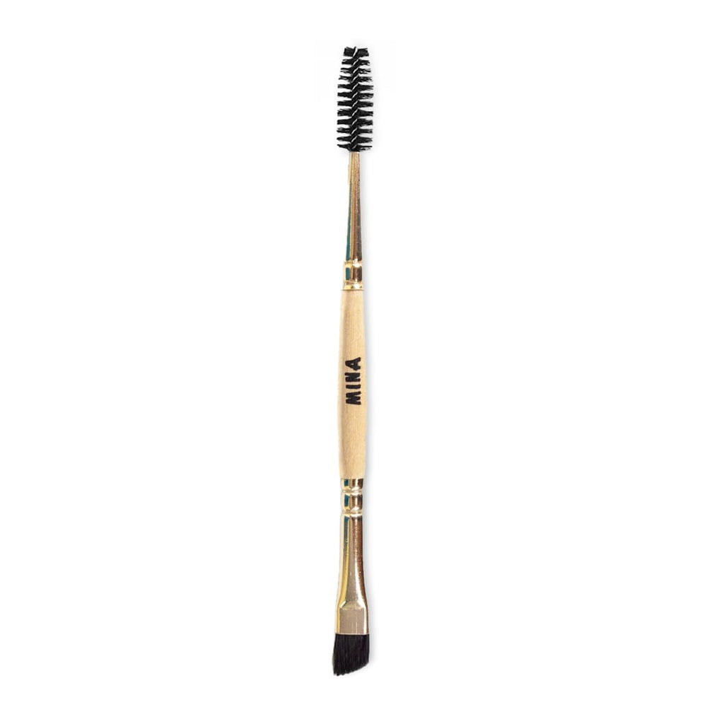 MinaiBrow natural color wash showcases long-lasting shade.