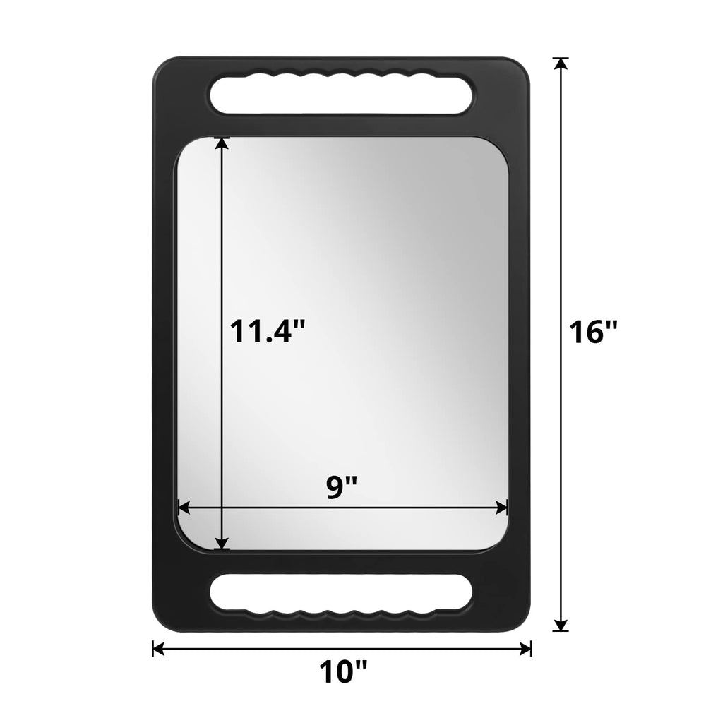 Mineloff high-definition glass mirror with clear reflection and fog-free performance.