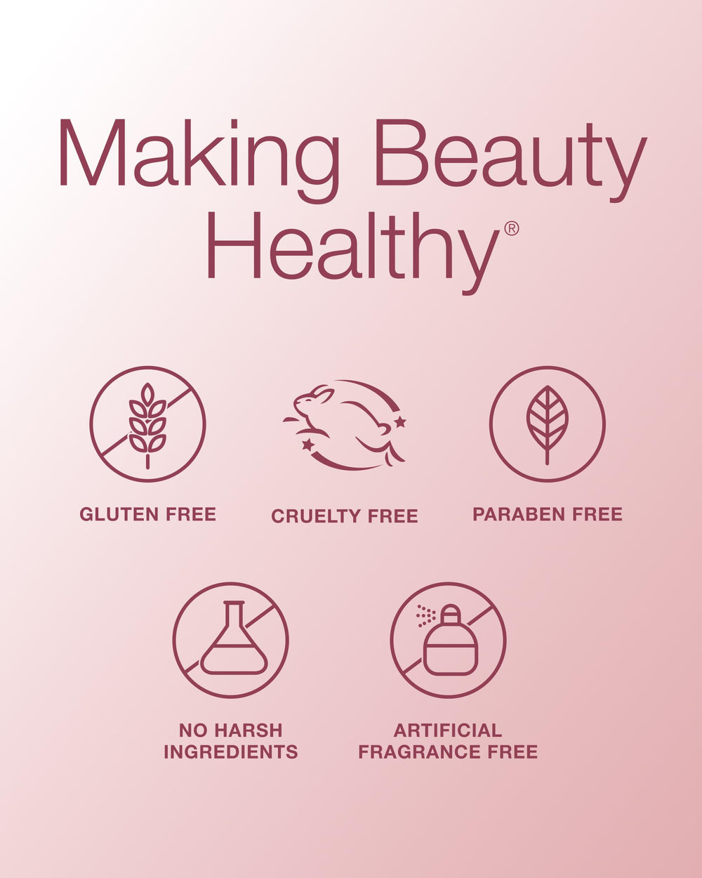 Mineral Fusion 3-en-1 Color Stick con ingredientes naturales para piel sensible.
