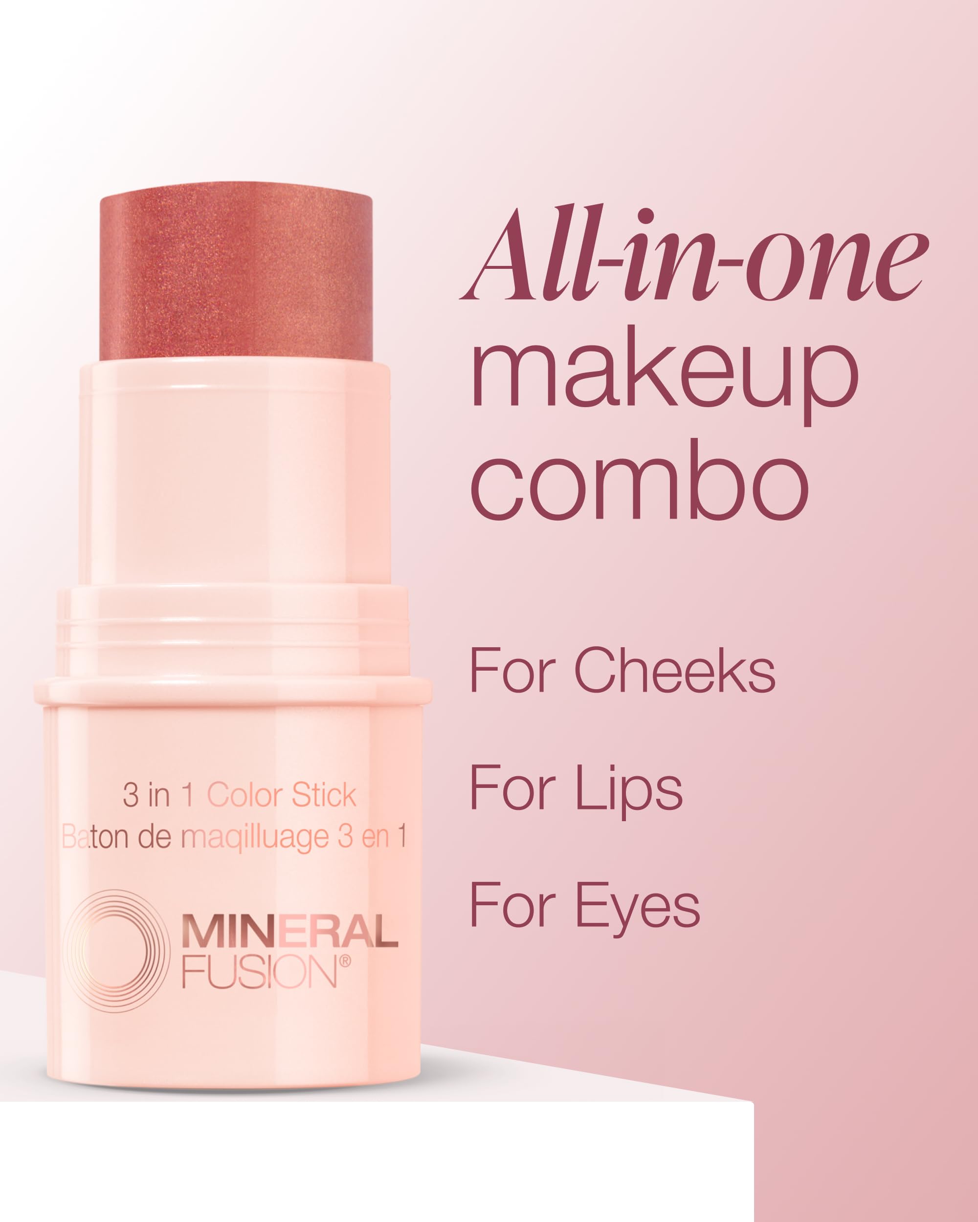 Aplicación Terra Cotta en ojos para brillo sutil con Mineral Fusion.