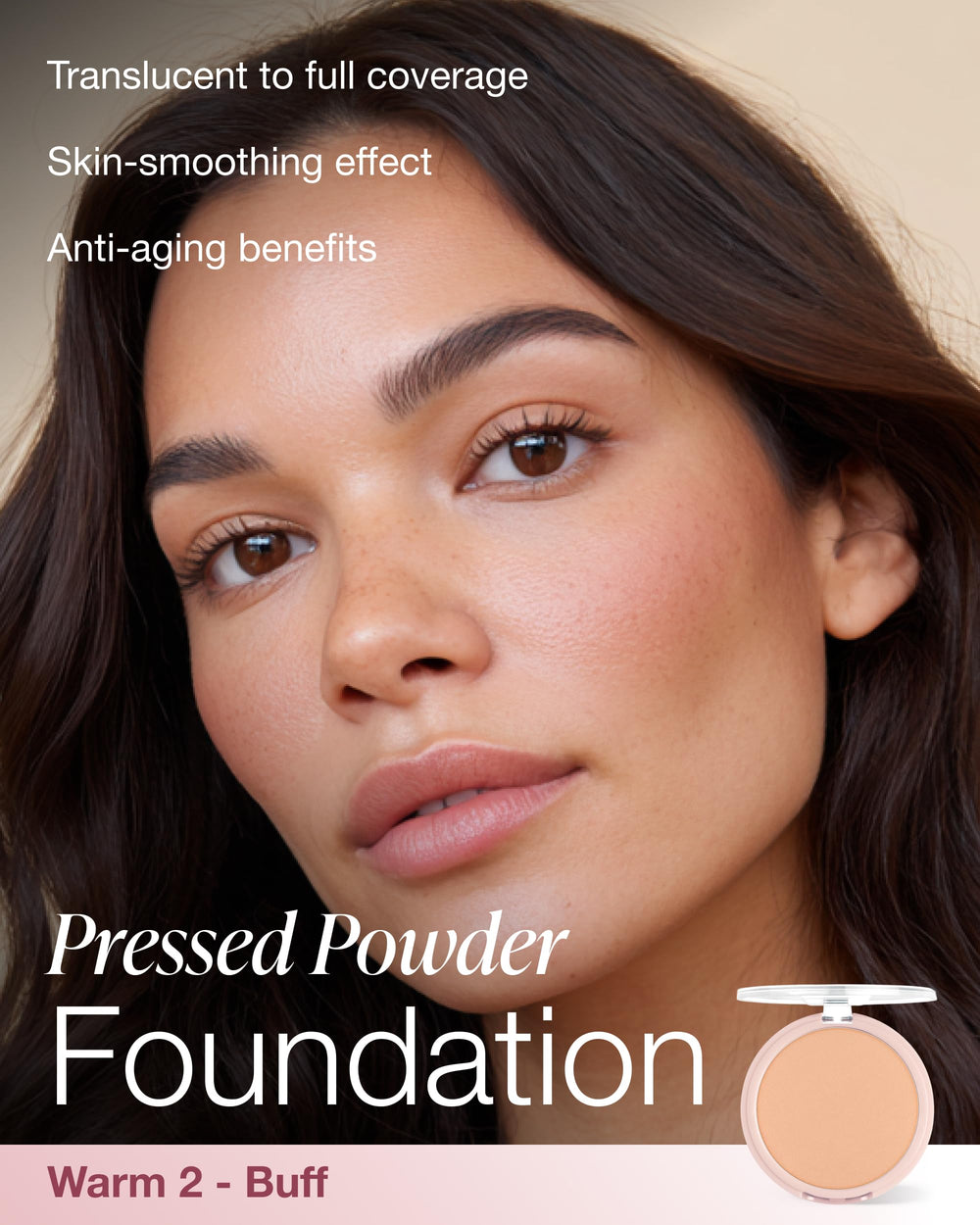 Aplicación suave con brocha de Mineral Fusion para un acabado natural