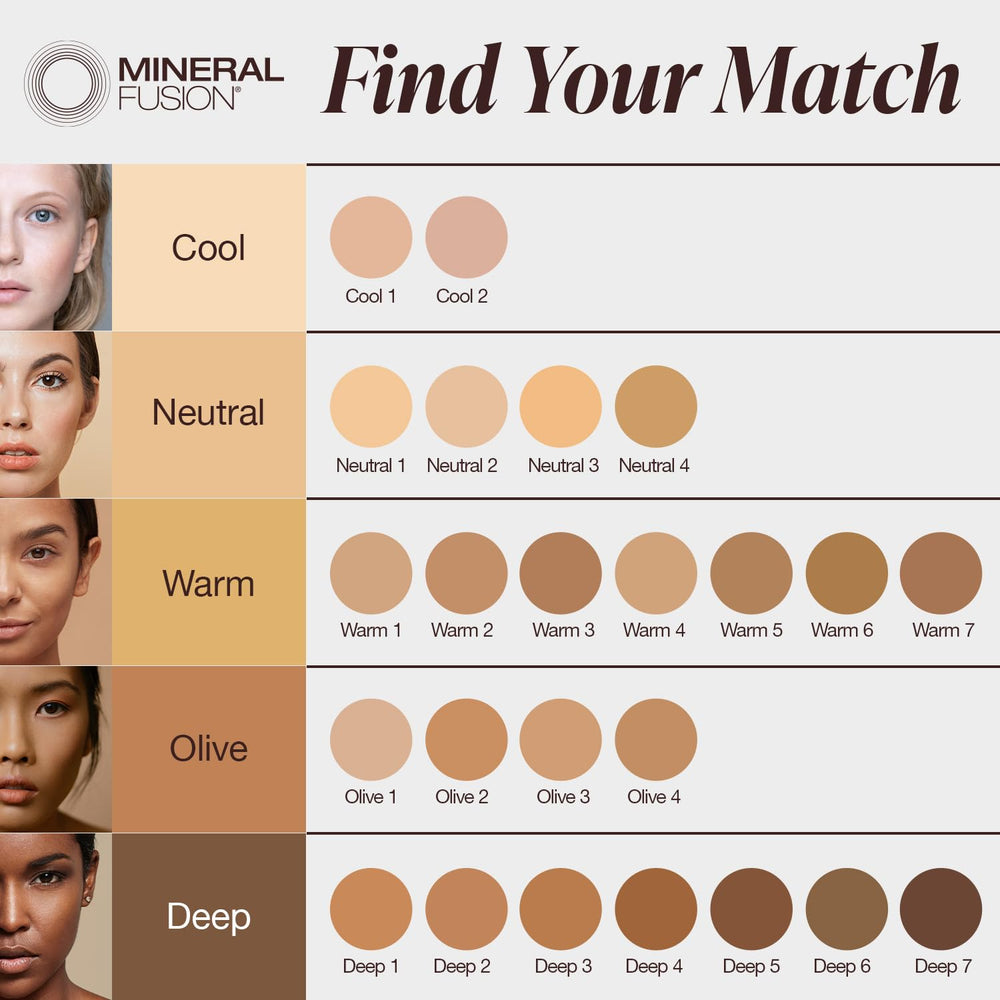 Mineral Fusion ingredientes naturales granada y té para luminosidad