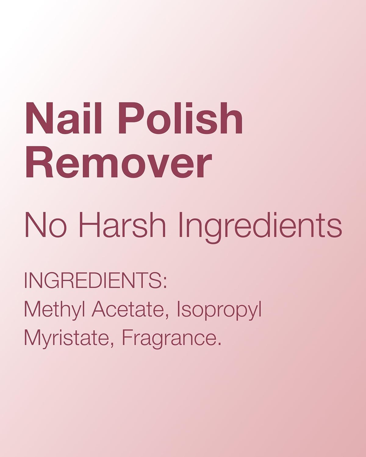 Two-pack Mineral Fusion Nail Polish Remover for home use