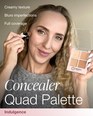Paleta Mineral Fusion con 4 tonos neutros para cubrir imperfecciones.