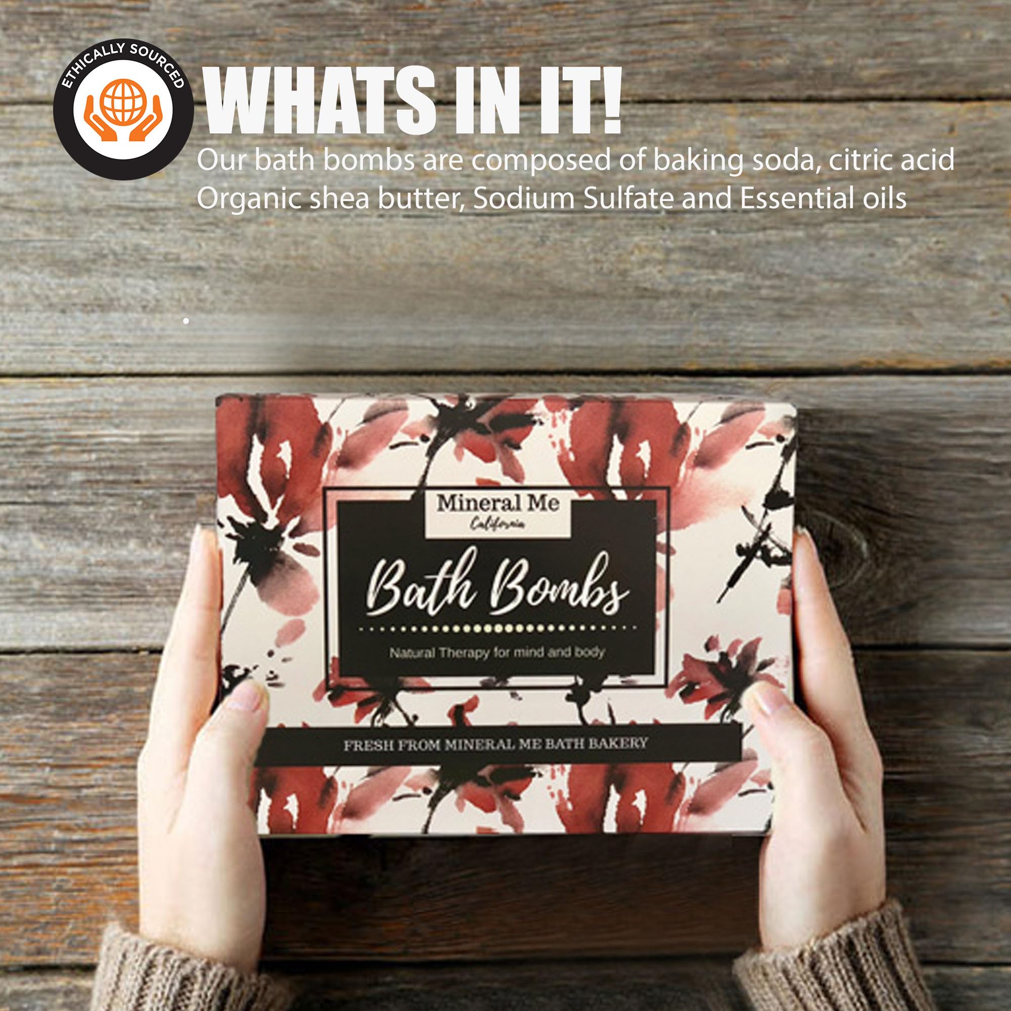 Mineral Me California essential oils bombs, inviting aromas for relaxation