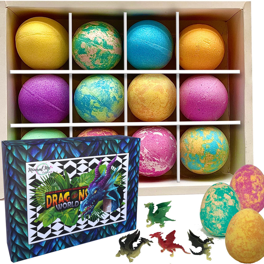 Mineral Me California gift-ready, individually wrapped bath bombs for gifting