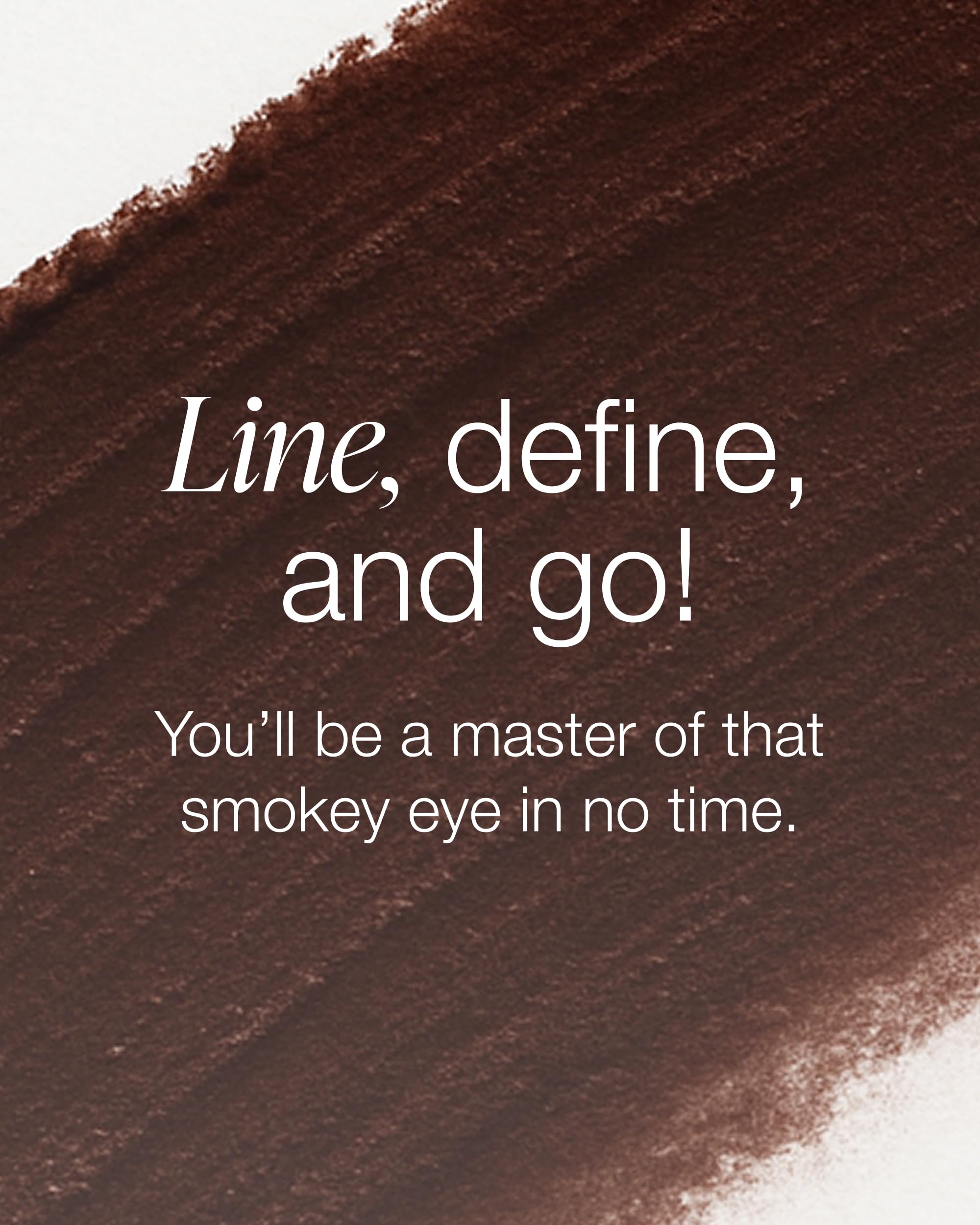 Lápiz ojos Mineral Fusion Marrón claro, nutrición para piel delicada alrededor de los ojos.