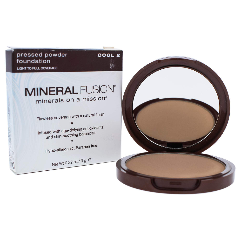 Mineral Fusion polvo compacto para uso diario, ayuda a controlar brillos