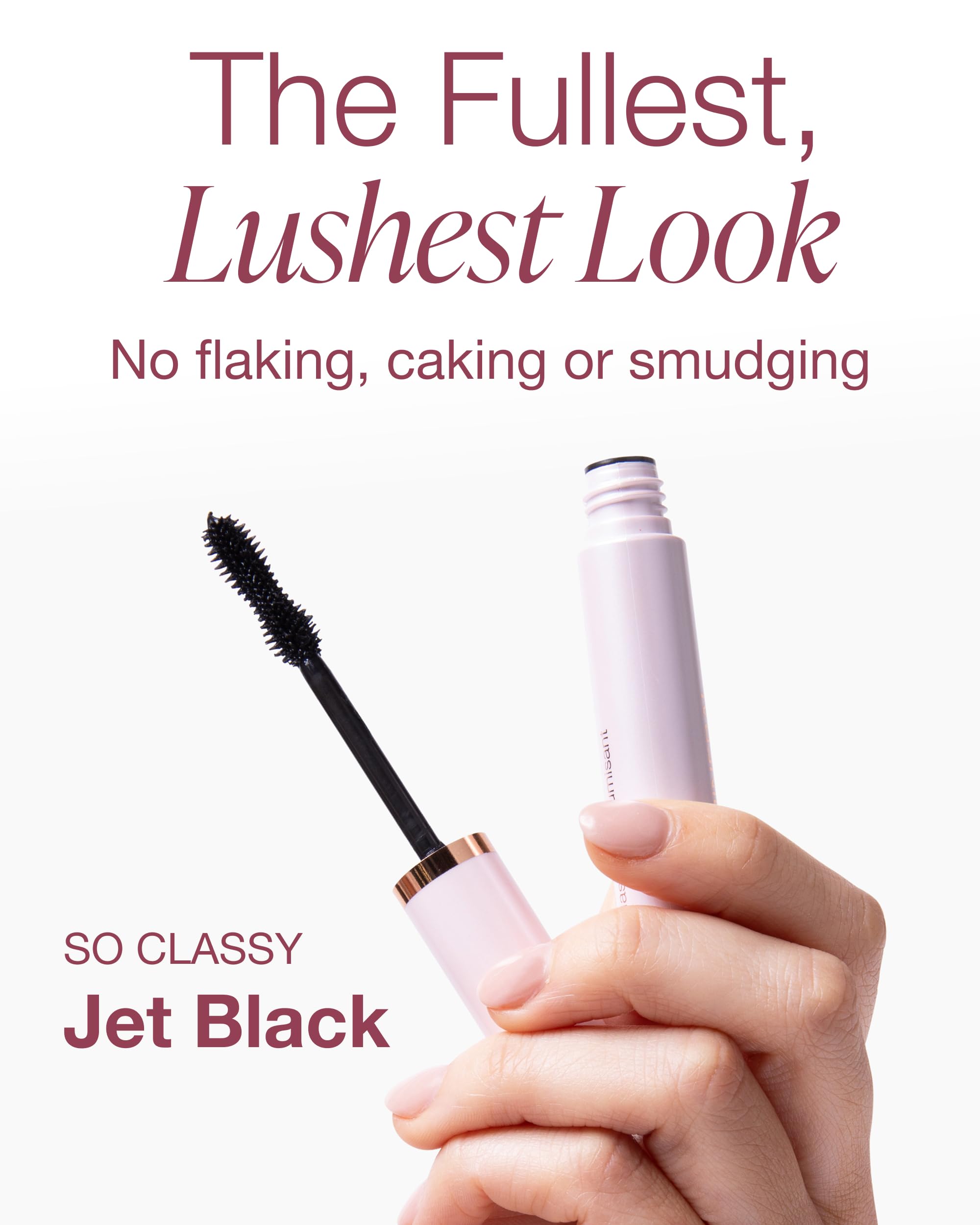 Mineral Fusion So Classy Volume Mascara negro: definición precisa de pestañas.