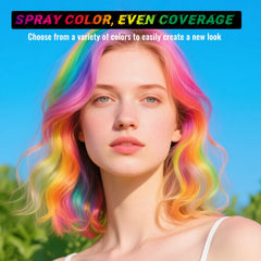 Minfei Green Hair Spray lets you mix colors for unique hues.