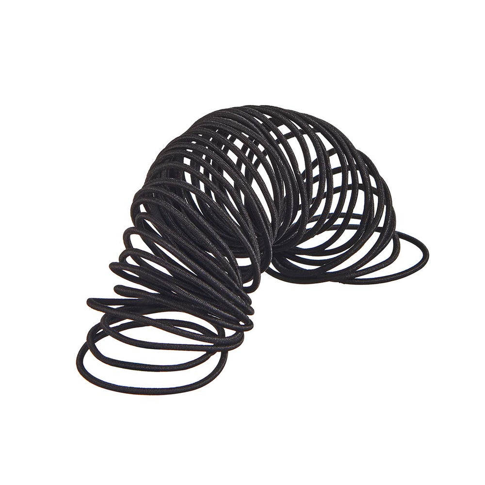 Minihope elastic hair ties with no metal for gentle styling and easy removal