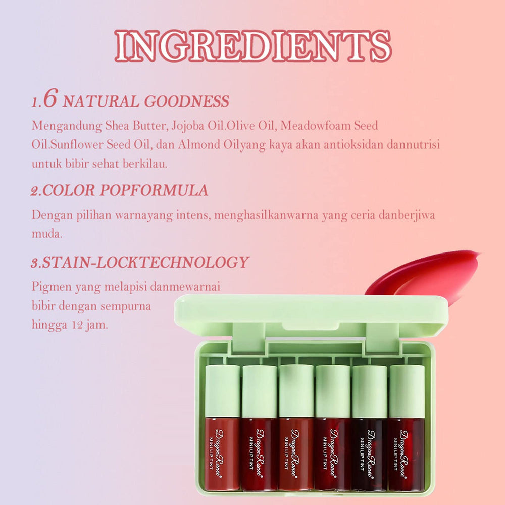 Miniling lip tint used as cheek stain for dewy flush.