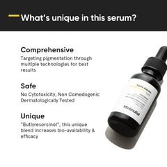 Minimalist Alpha Arbutin 02% serum - aplicación para manchas oscuras tras exposición solar.