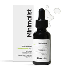 Serum Minimalist con cuentagotas para controlar el sebo y poros