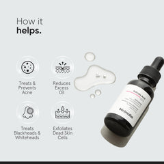 Textura ligera del serum que se absorbe rápidamente sin sensación grasa.