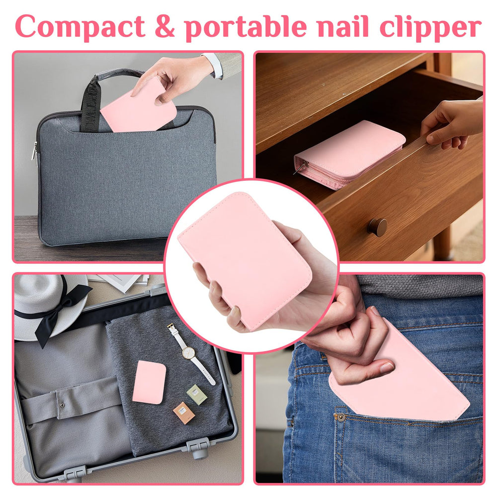 MINKINH compact set for daily nail maintenance on the go