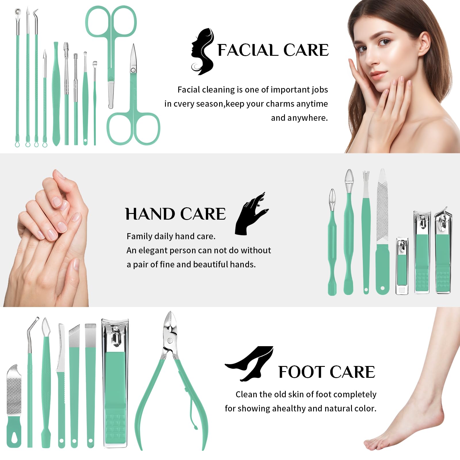 Compact MINKINH emery board for smooth nails while traveling
