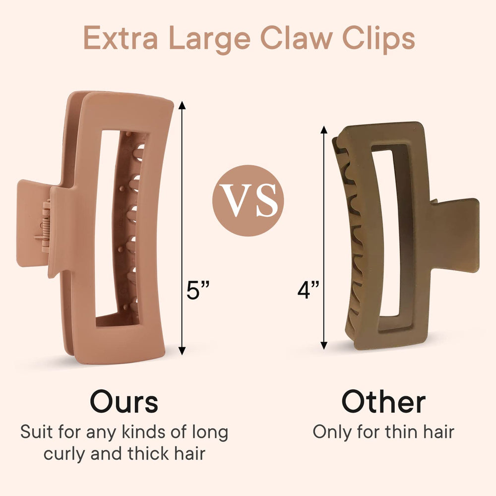 MINMUNJIU clip para cabello largo con agarre firme y diseño estable.