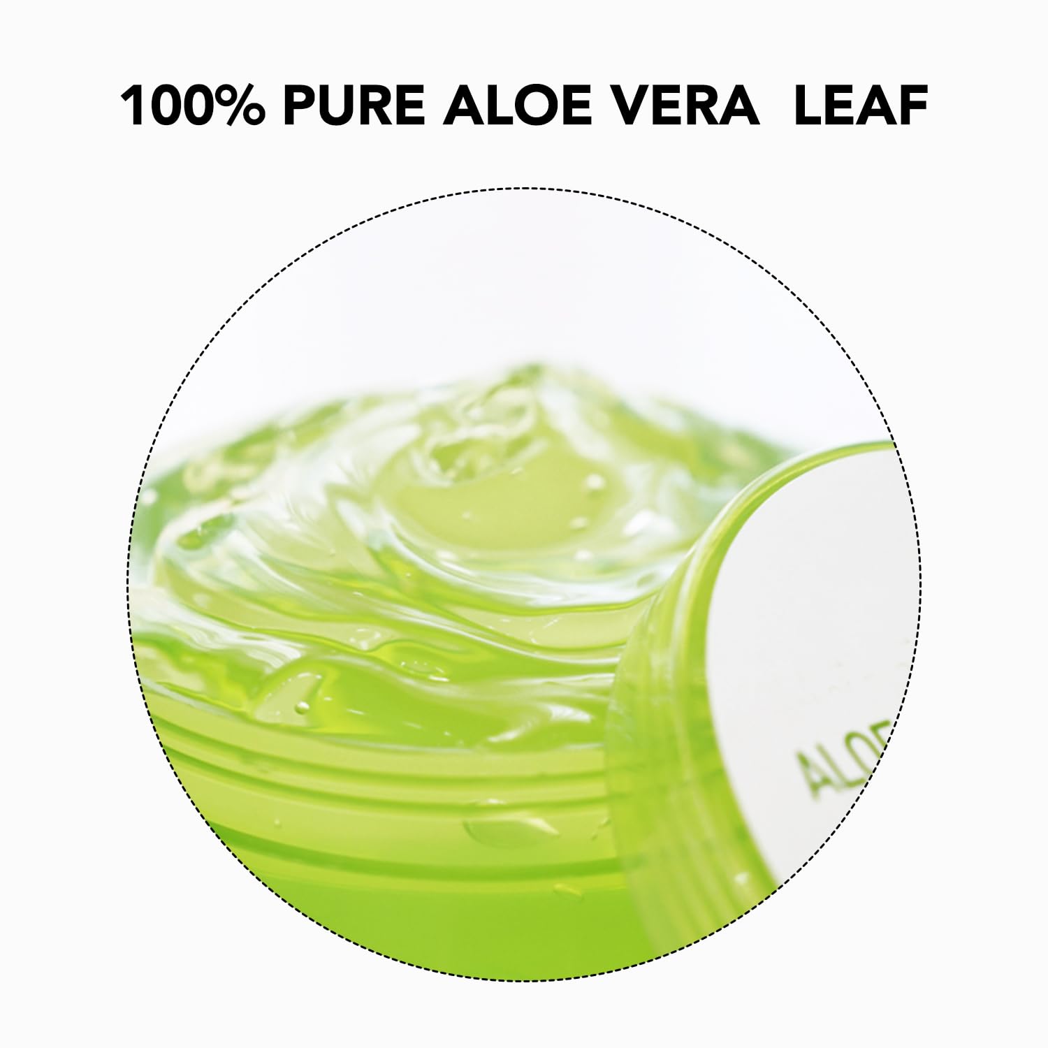 Piel suave tras la hidratación diaria con MIRACLAIR Aloe Vera Gel.