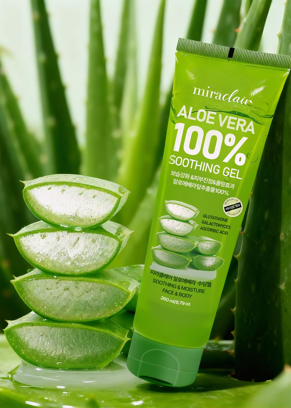 Aloe Vera MIRACLAIR para cuerpo: hidratación duradera y cuidado diario