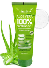 Gel MIRACLAIR de Aloe Vera, textura clara para hidratación suave en la piel