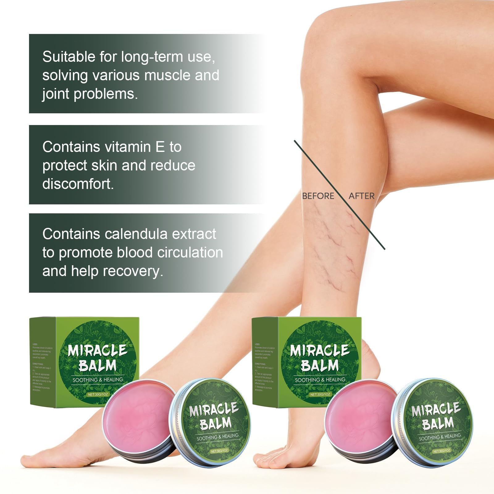 Miracle Balm absorcion rápida, ideal para uso diario en piel sensible