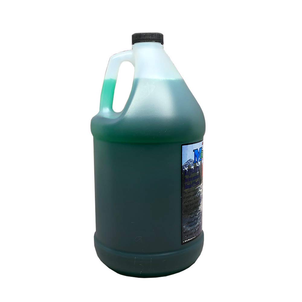 Miracle II Regular Soap pour demonstrates easy dispensing for chores and hand washing.