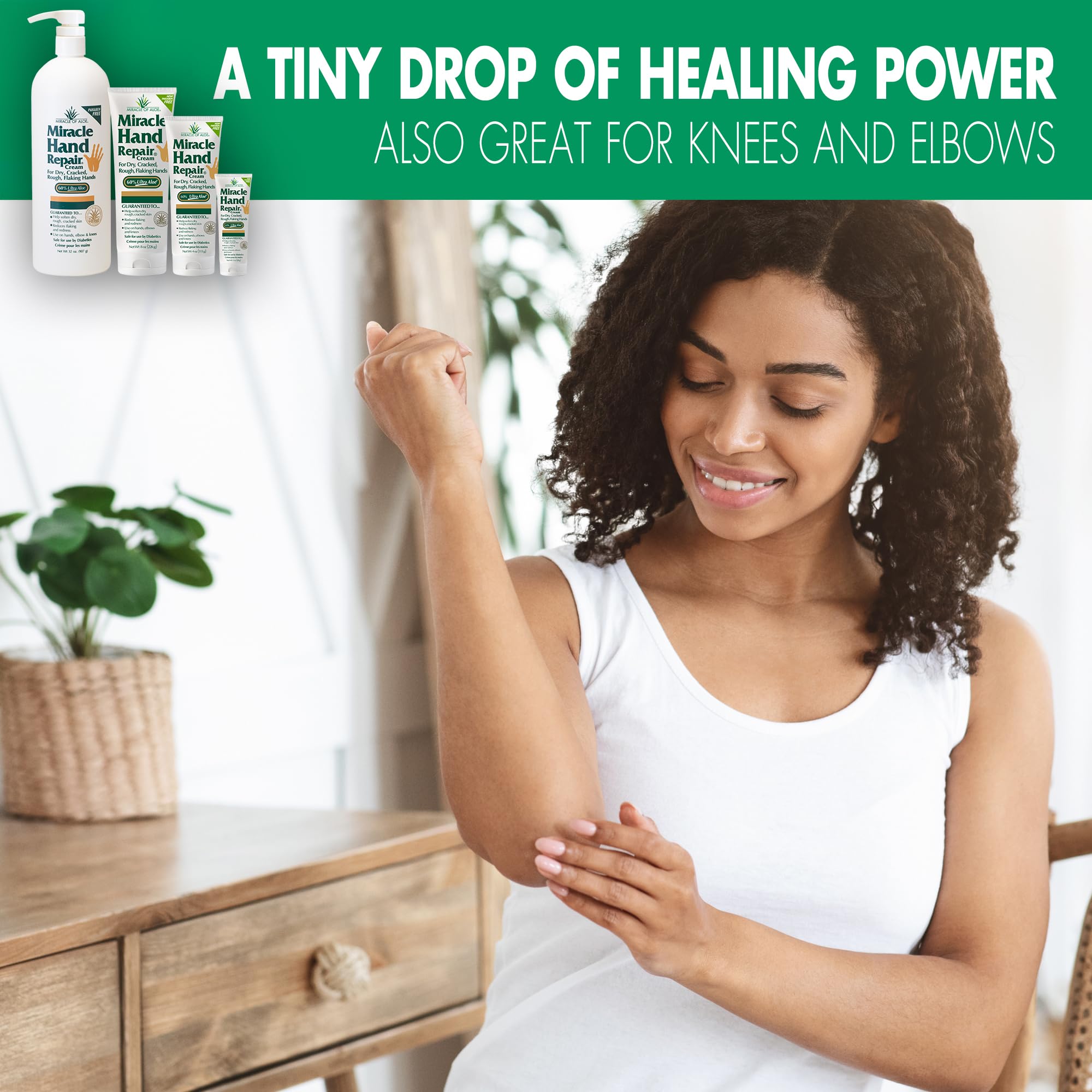 Miracle of Aloe aplicación sin residuo, ideal para uso diario