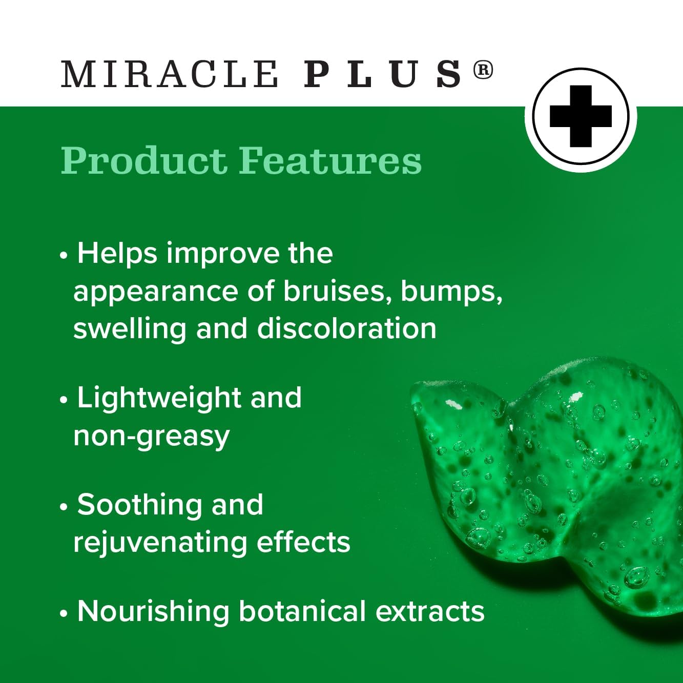 Miracle Plus para piel sensible, uso externo seguro y cómodo.