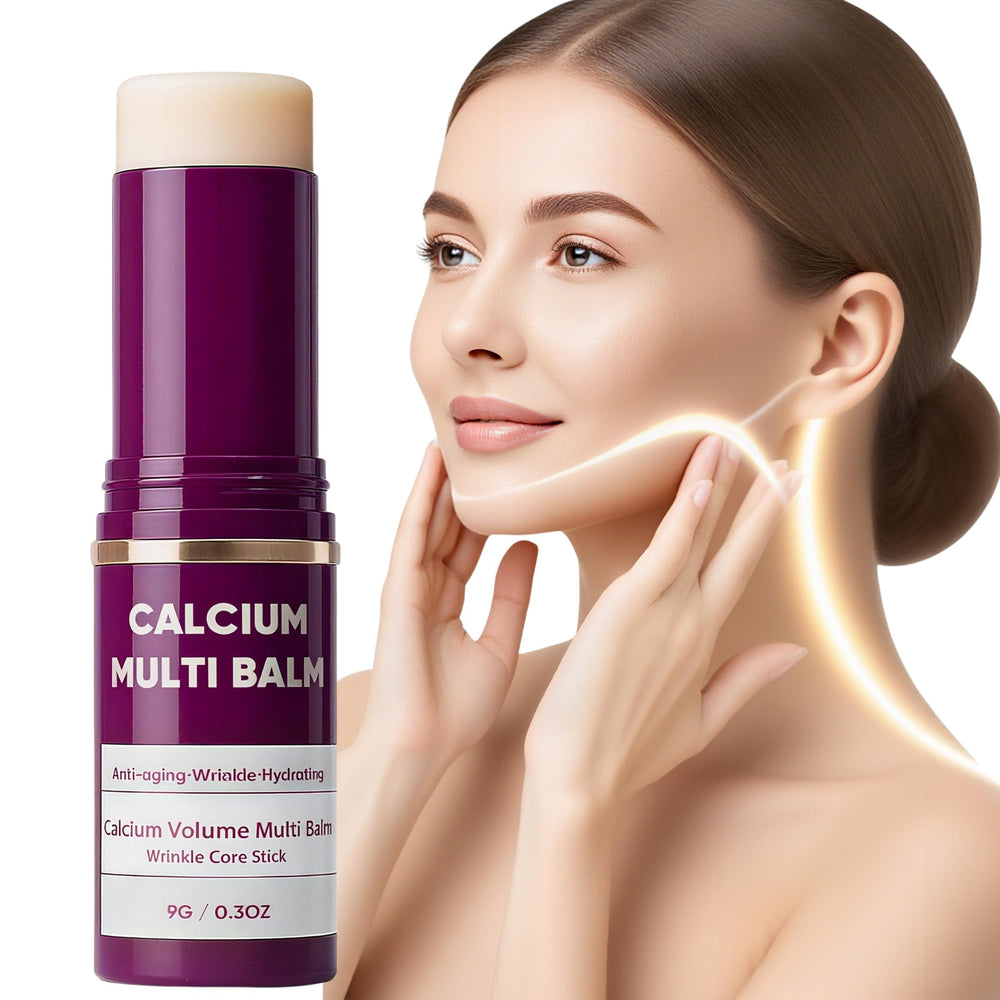 Miracle TQ bálsamo-calcio-multi aplicado en rostro para hidratación profunda.