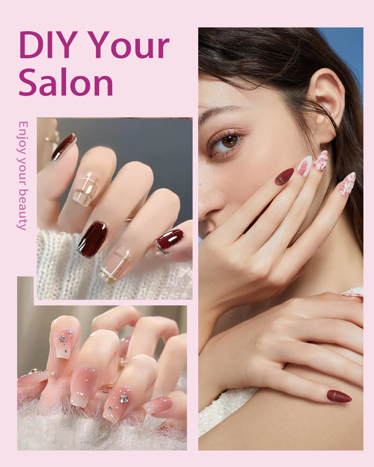 MIRAGE LAYON hands-and-feet mode adapts curing