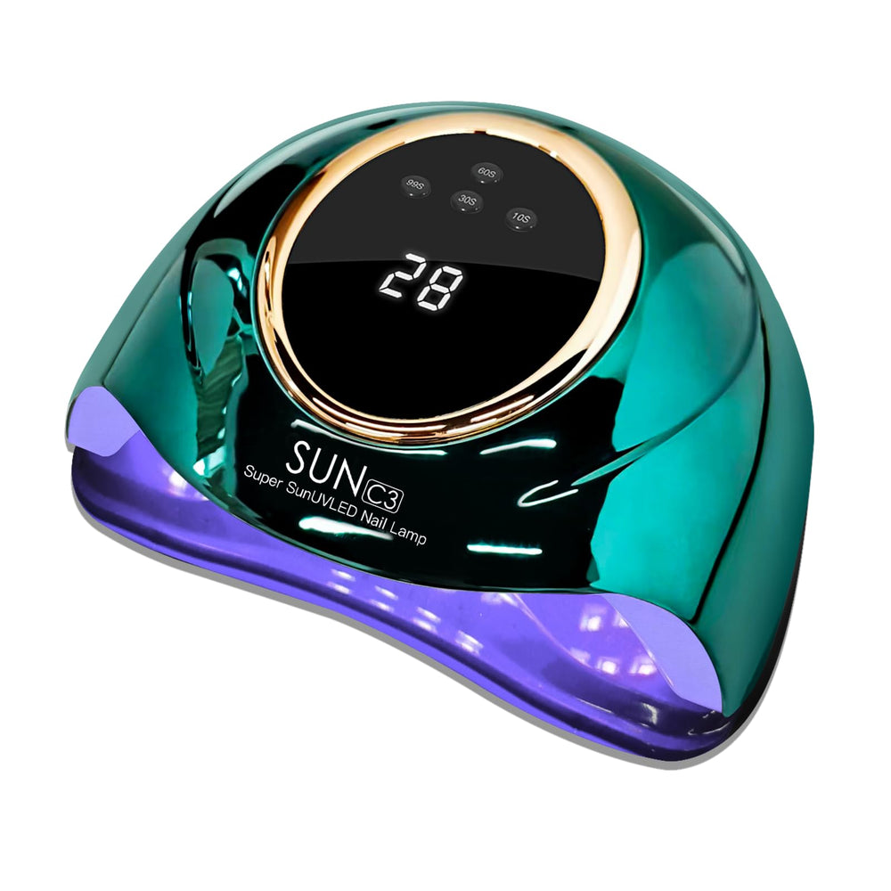 MIRAGE LAYON UV nail lamp with 63 LED beads for fast, even curing