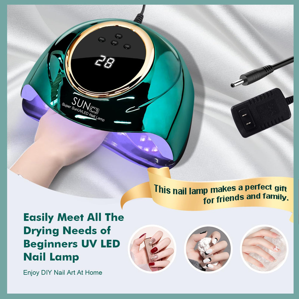Detachable base for convenient toenail drying with MIRAGE LAYON